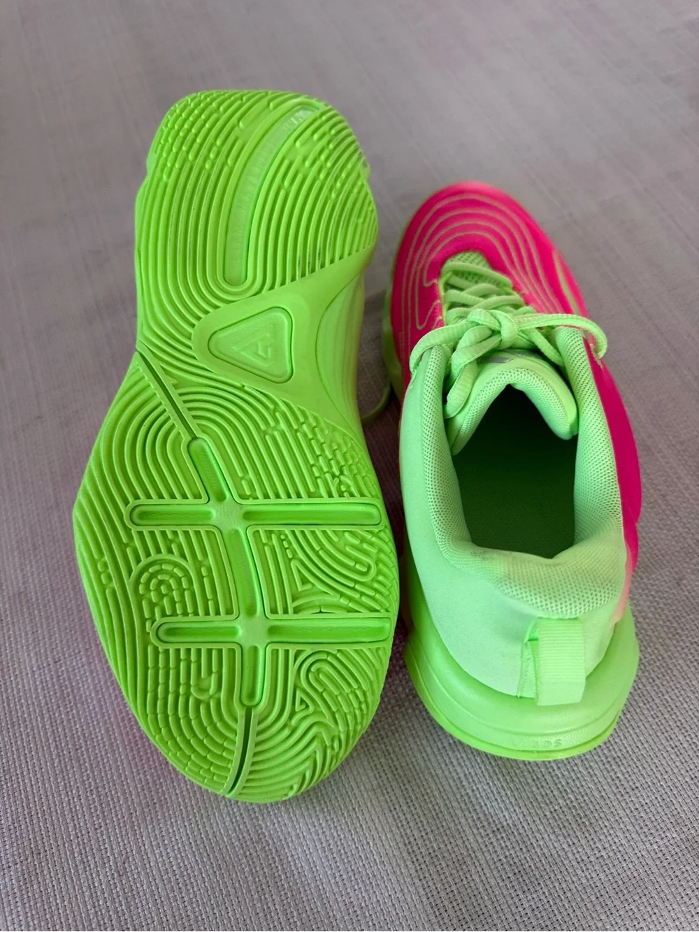 Nike GIANNIS IMMORTALITY 4 BASKETBALL Neon Pink & Green Athletic Sneaker